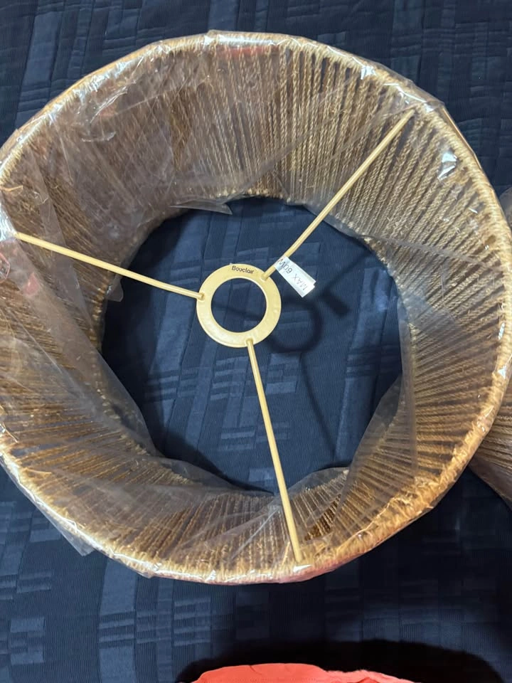 Hemp cord lampshades - photo 3
