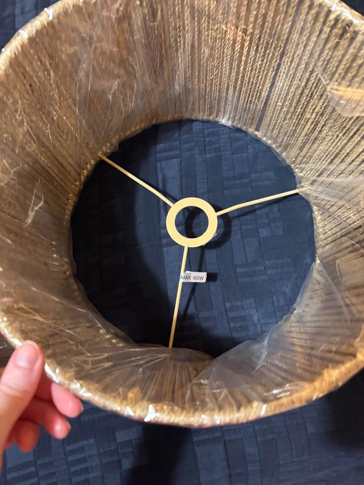 Hemp cord lampshades - photo 4