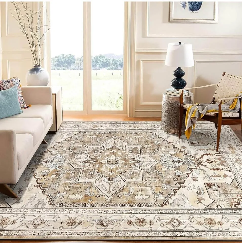 New Yamaziot Rug 5X7 - Beige/Brown image indicator(7)