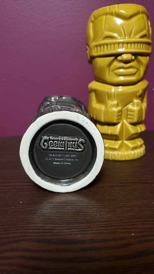 GeekiTikis Star Trek Figurines/Pencil Holder Set of 2 - photo 2