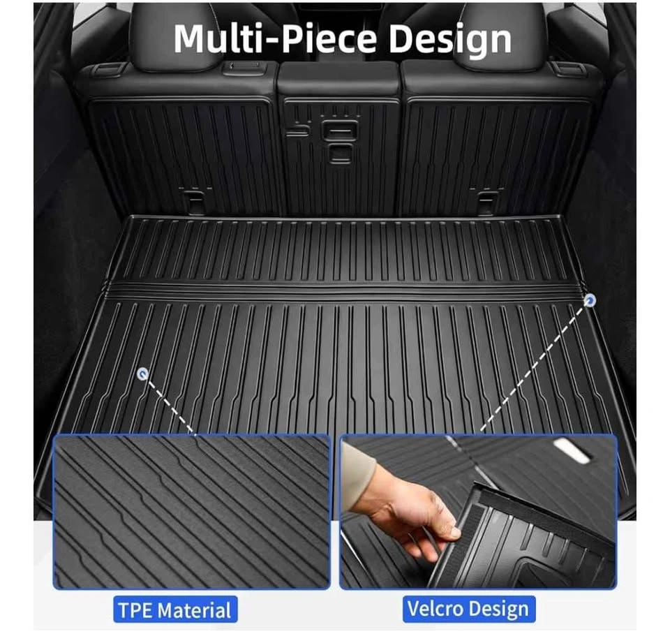 Tesla Model Y 2025-2026 Floor Mats Full Set - photo 3