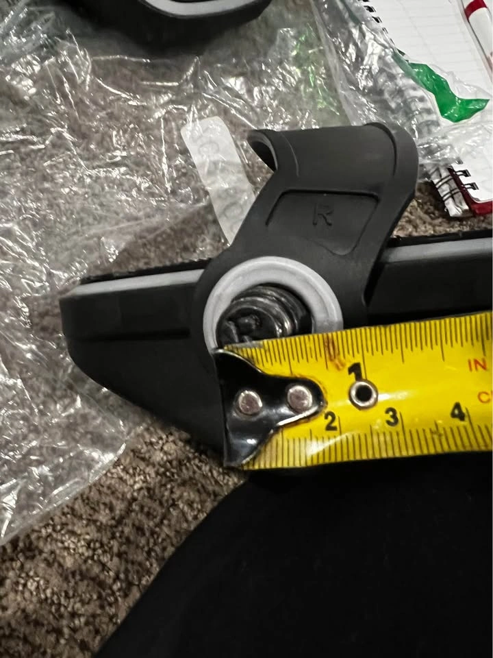YBEKI Exercise Bike Pedals with Straps - photo 3
