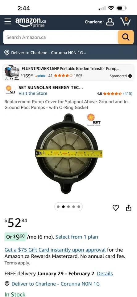 Pool Pump Cover - Brand New - photo 2