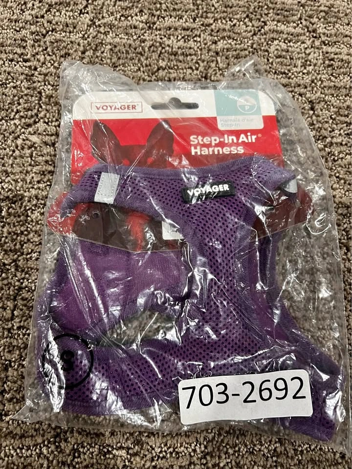 VOYAGER Purple Step-In Air Harness S