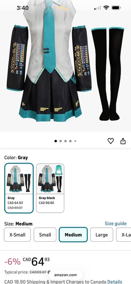 Anime Halloween Cosplay Costume - photo 2