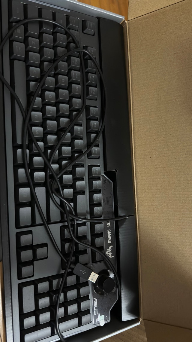 ASUS TUF Gaming K1 Keyboard - photo 2