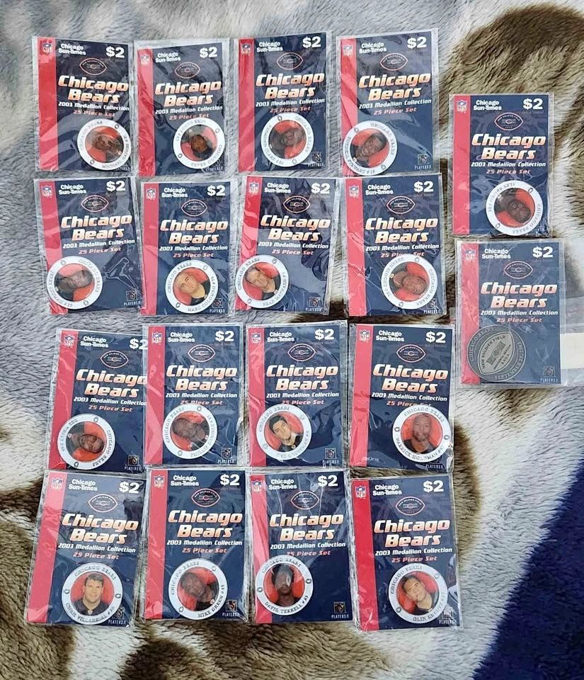 2003 Chicago Bears Medallions