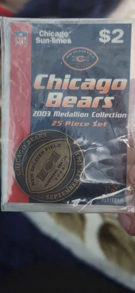 2003 Chicago Bears Medallions - photo 2