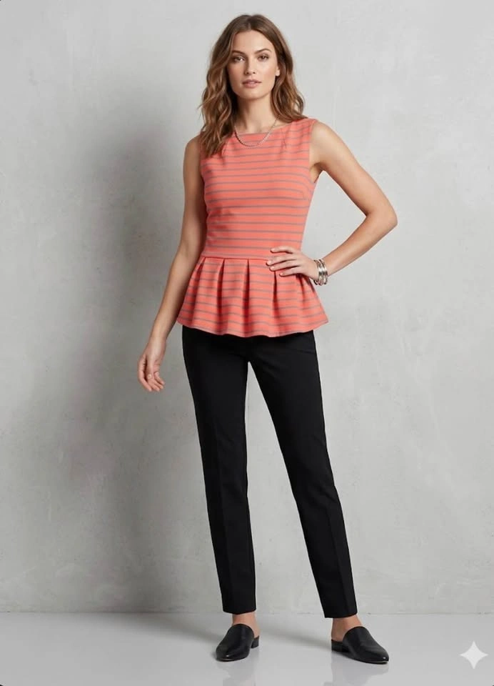 Peplum top XS