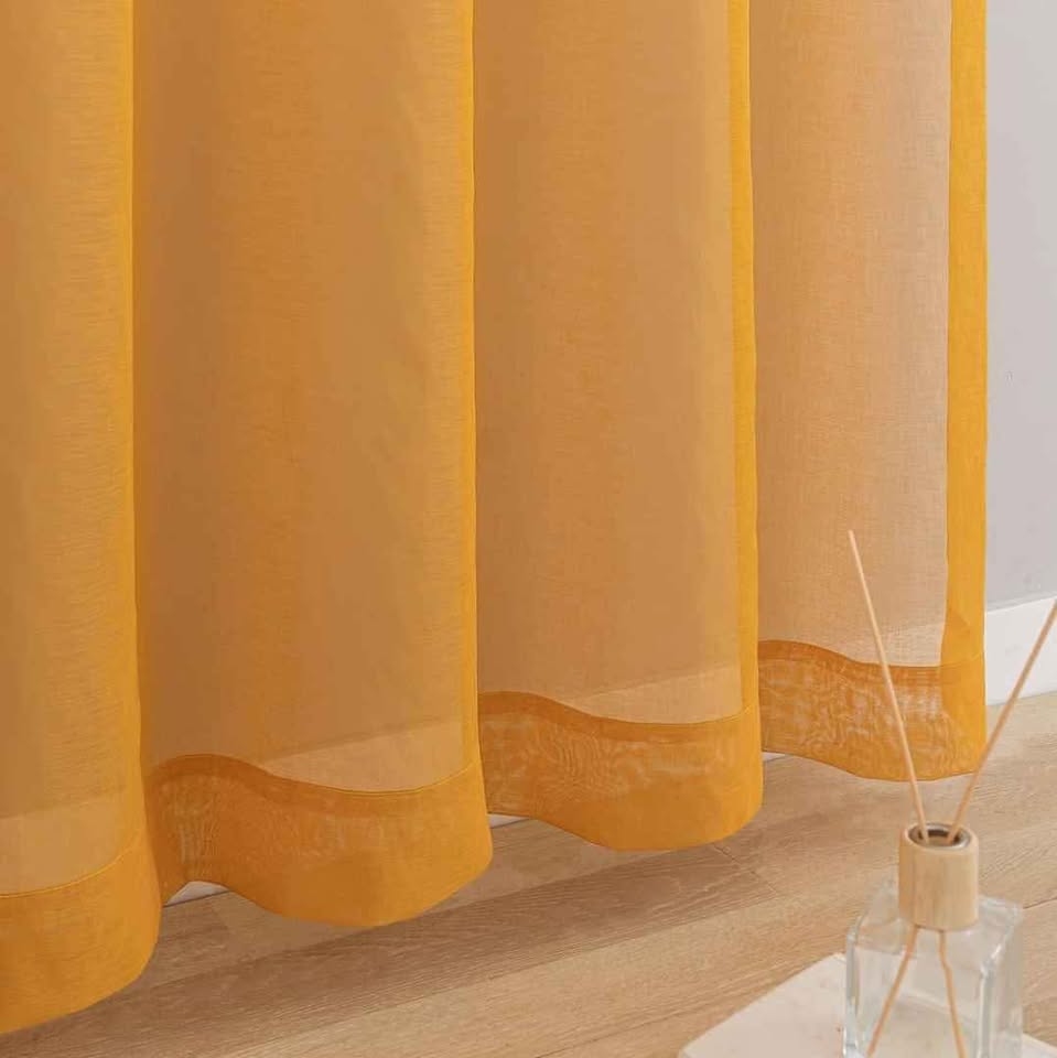 Yellow Sheer Curtains - photo 4