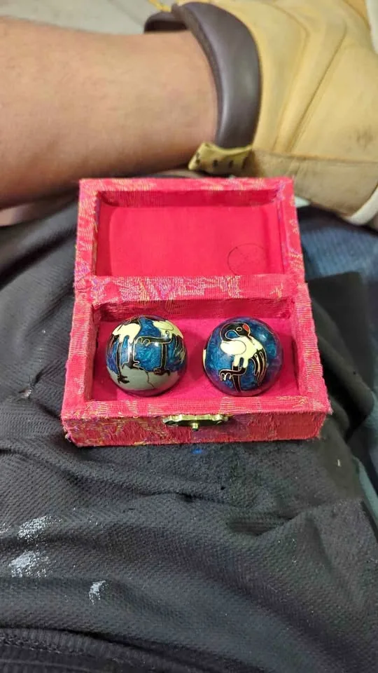Chinese boading balls meditation balls open to offers thumbnail
