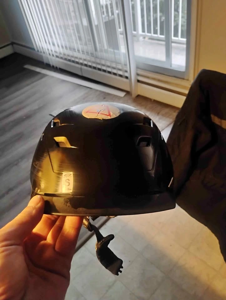 Smith Variance Black Ski Snowboard Helmet Small 51-55cm