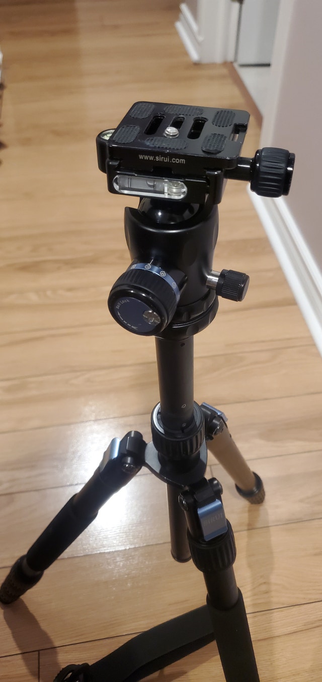 SIRUI W1204 Carbon Fiber Tripod & K10 Ballhead - photo 5