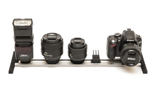 LensRacks Single Rail Kit for Canon - Photo Gear Storage