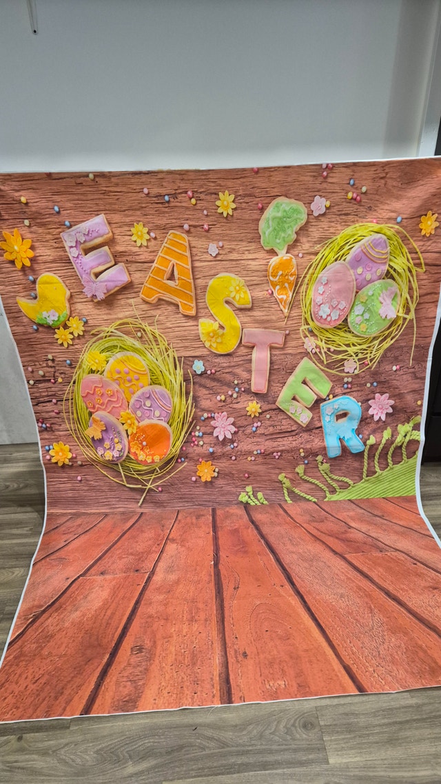 5ft x 7ft Printed Vinyl Photography Backdrop - 2 available