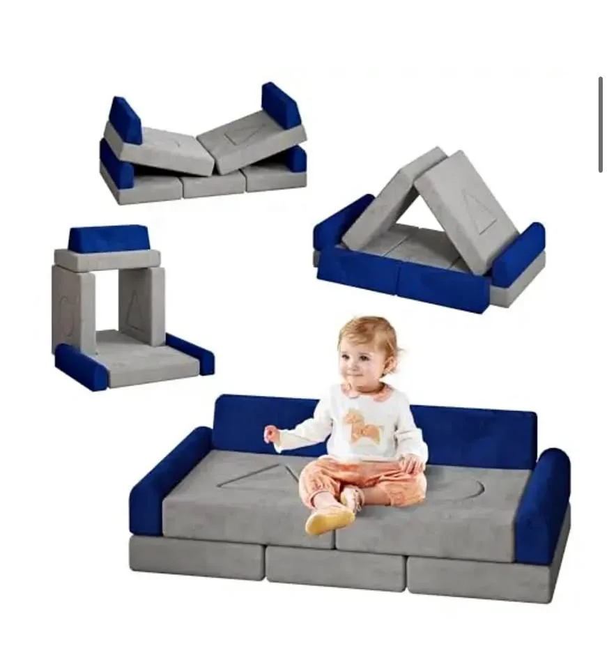 Hoopyosms Modular Kids Play Couch Set thumbnail