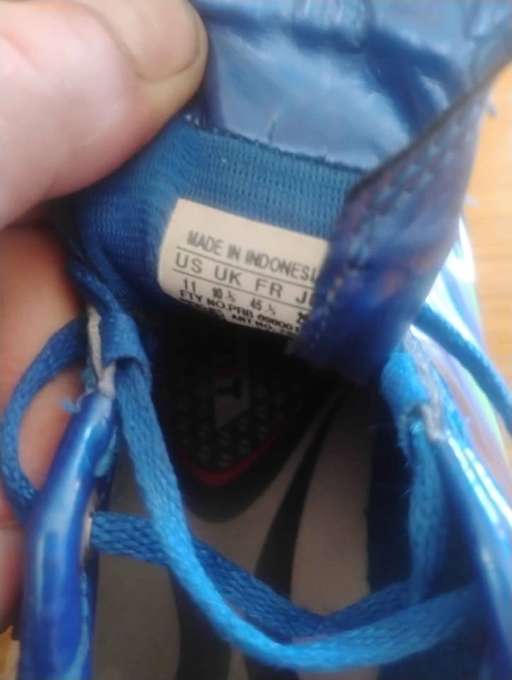 Adidas F50 blue green soccer cleats size 11 - photo 4