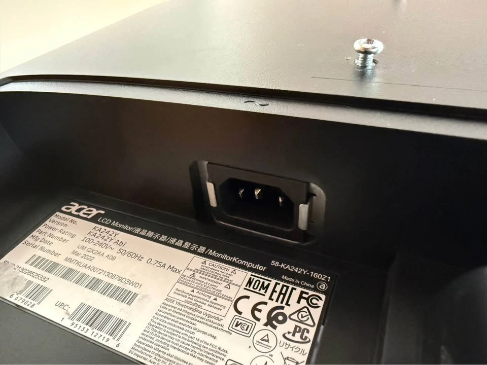 Acer KA242Y 24 Inch 1080p HD Monitor - photo 5