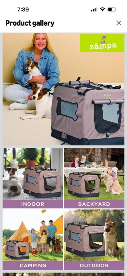 New Foldable Pet Crate Carrier for Sale - photo 4