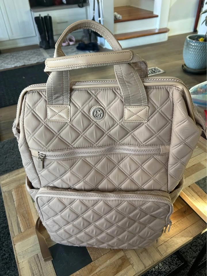 Joan and David Quilted Backpack