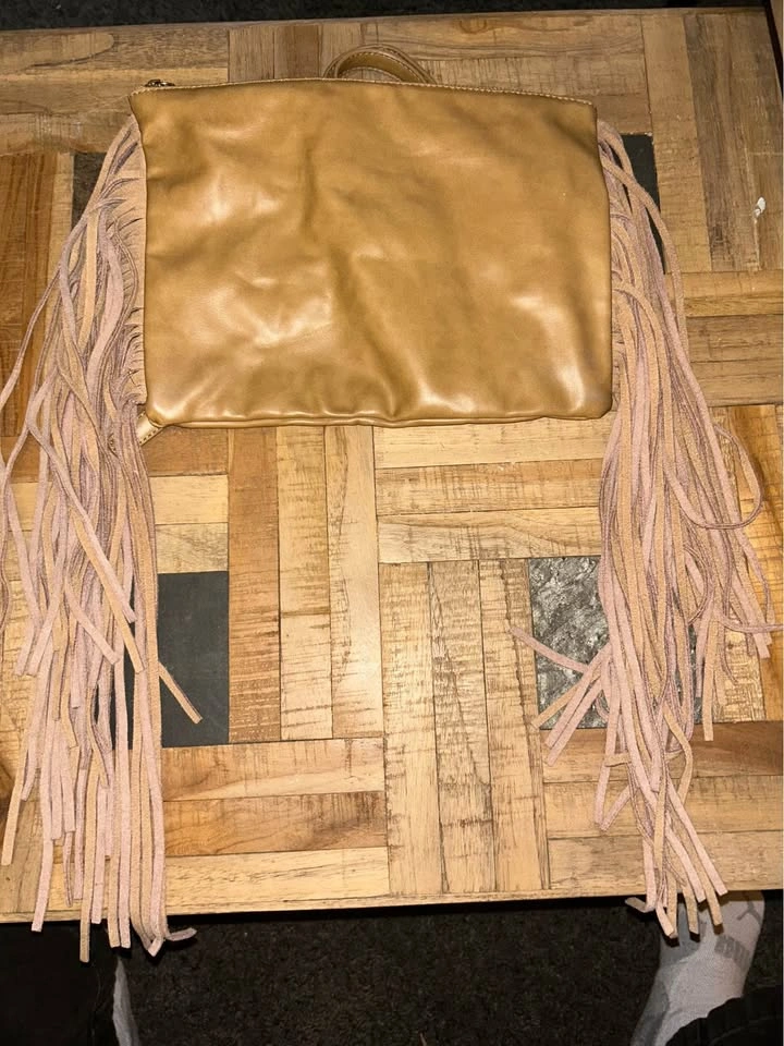 Remi and Reid Faux Leather Crossbody Bag