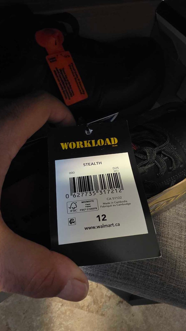 Brand New Steel Toe Work Shoes - Size 12 - photo 3