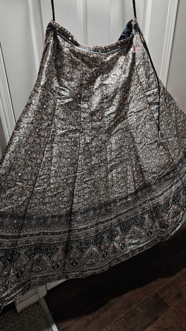 Bottle green lehnga size 40-42 - photo 3
