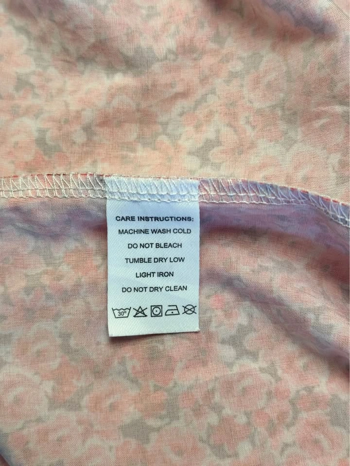 NWOT Made With Love Smocked Floral Peasant Mini Dress - Large - photo 5