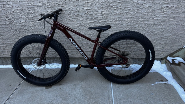 Norco Bigfoot 2 Fat Bike - Small, Dark Red/Burgundy