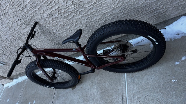 Norco Bigfoot 2 Fat Bike - Small, Dark Red/Burgundy - photo 3