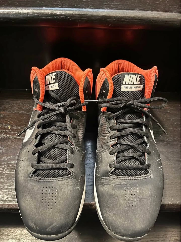 Nike Air Visi Pro Orange Basketball Shoes