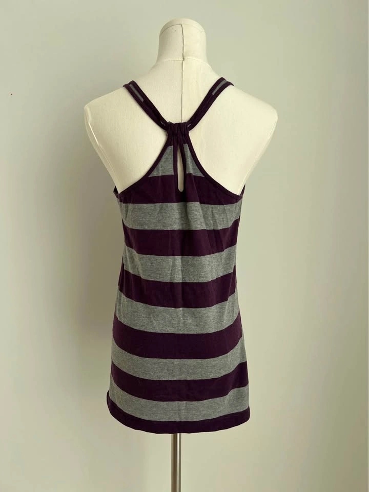 Bluenotes XL Striped Racerback Tank Top - photo 2