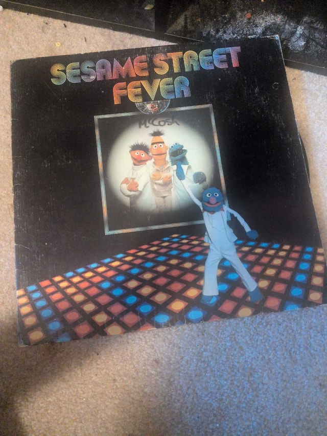 Sesame Street Vinyl Record