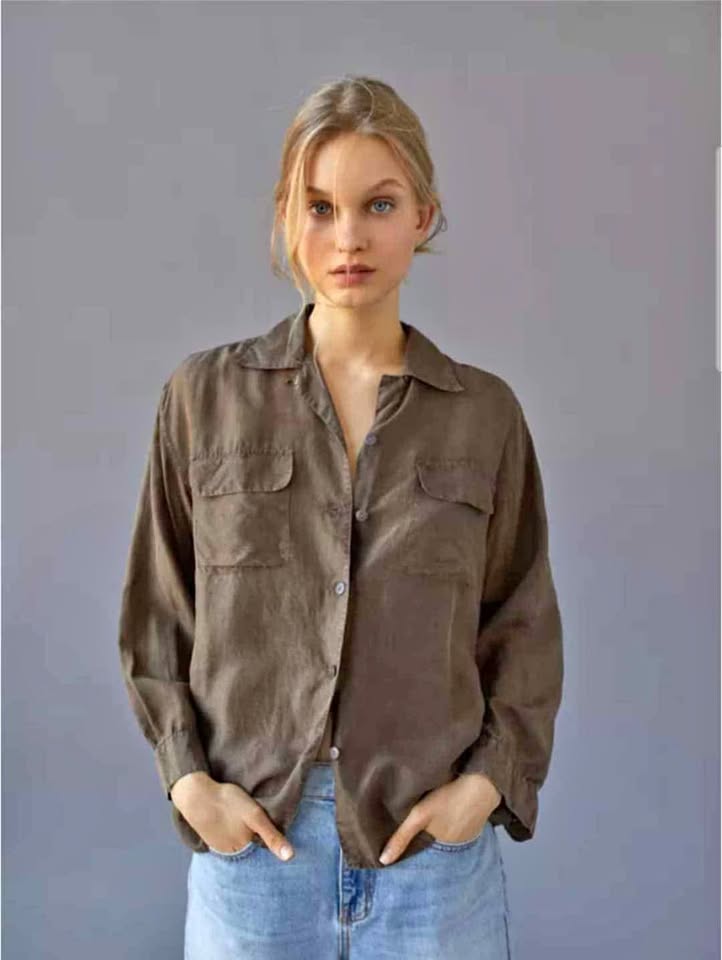 Aritzia Babaton Utility Blouse - Size Small