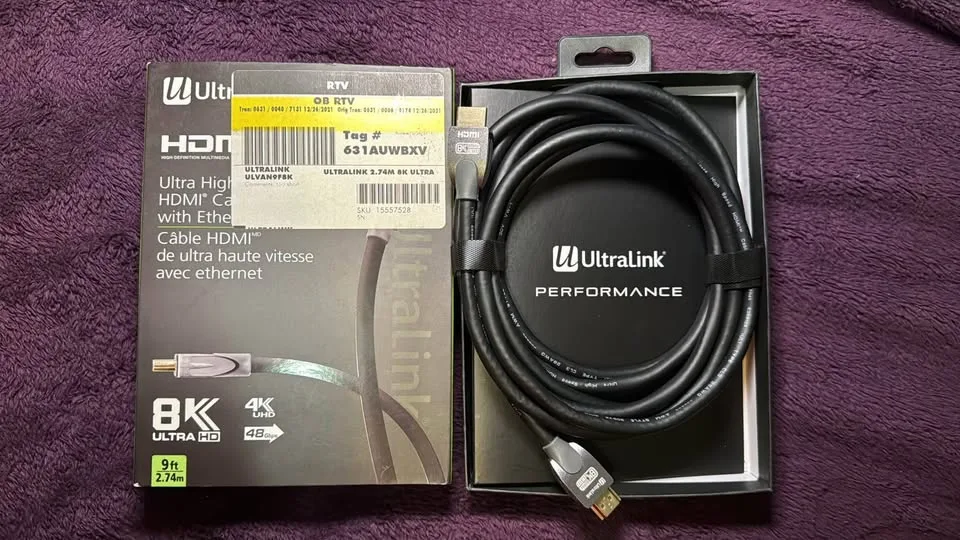 UltraLink 2.74m 8K Ultra HD HDMI 2.1 Cable thumbnail