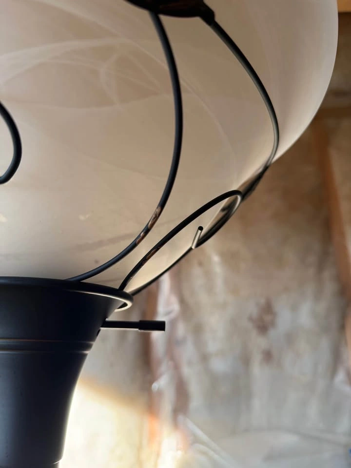 Sleek Standing Lamp - Minimalist Design (Brushed Nickel/Silver) - photo 2