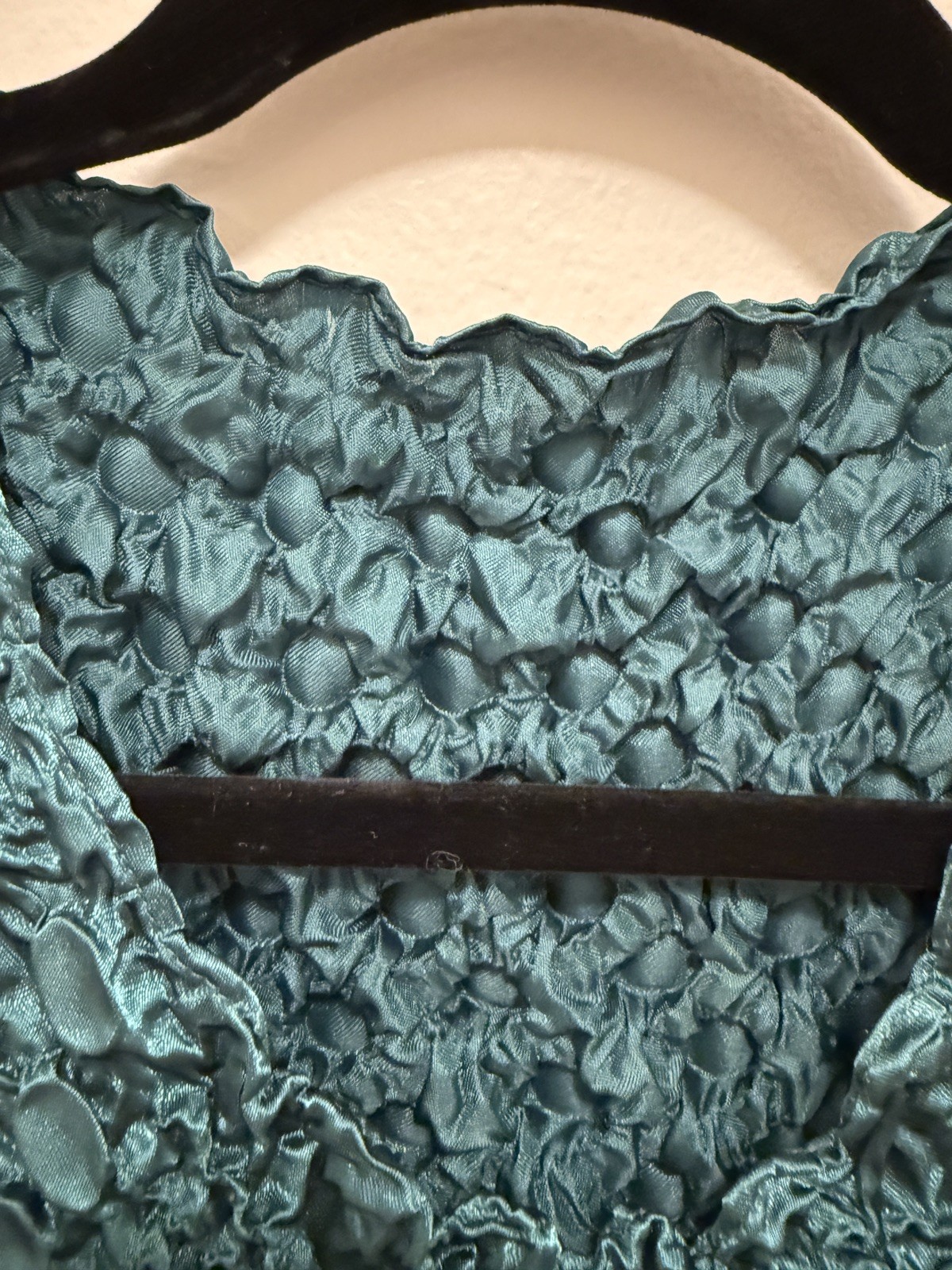 FC Vintage 90s Turquoise Popcorn Top One Size Fits All - photo 2