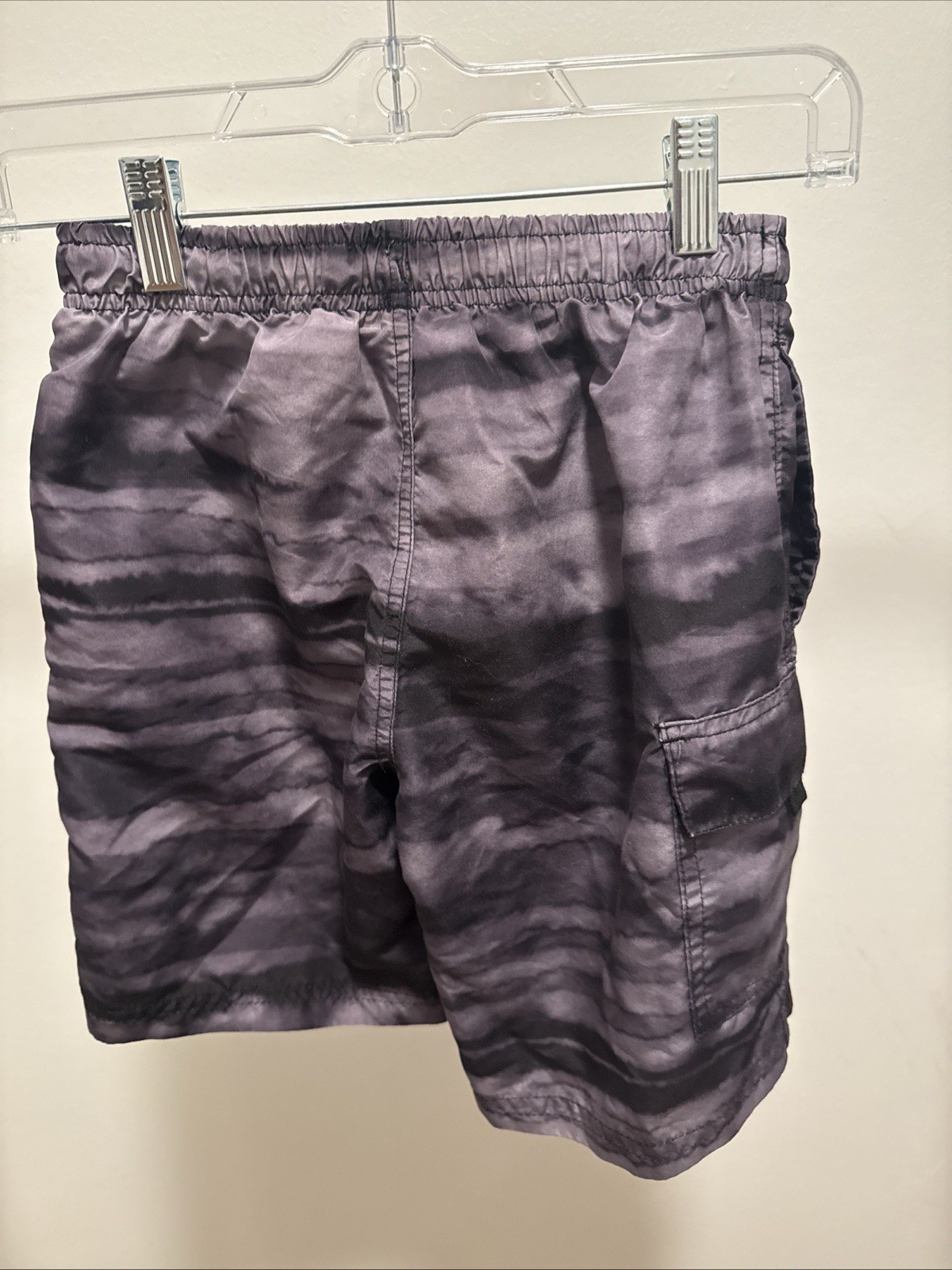 Boys Grey Striped Swim Shorts - NBN Gear - Size XL - photo 3