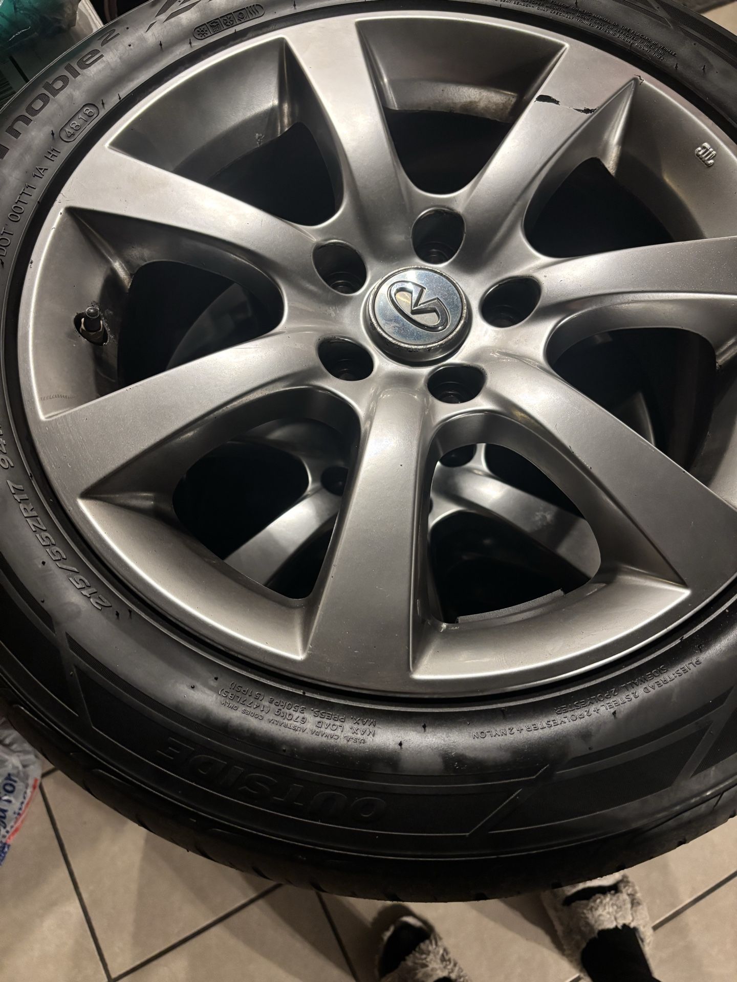 Tires with rims INFINITY - photo 2