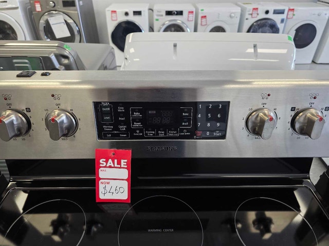 Samsung 30" Convection Electric Range FE-R500WX - $460 - photo 2