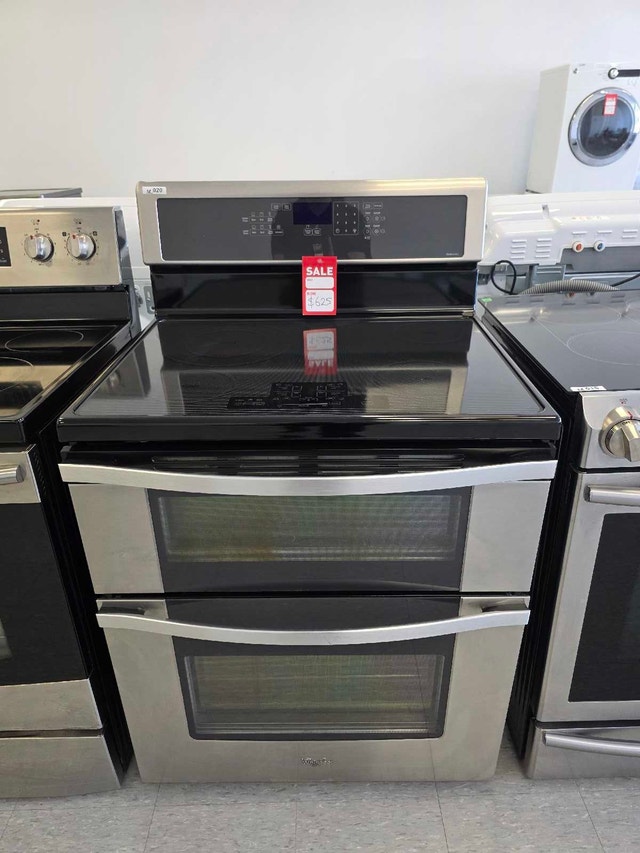 Whirlpool 30" Induction Double Oven Range - $625