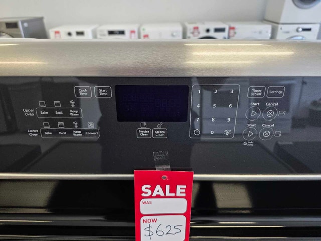 Whirlpool 30" Induction Double Oven Range - $625 - photo 2