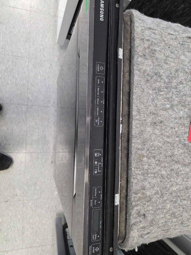 Samsung 24" WaterWall Dishwasher Black SS – $330 - photo 2