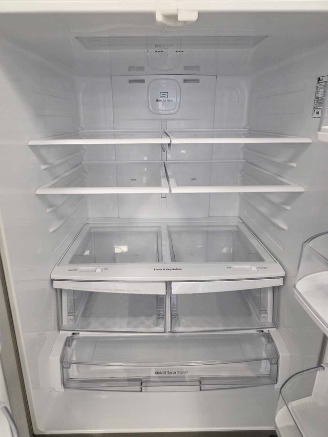 LG 22 cu ft French Door Fridge - $845 - photo 3