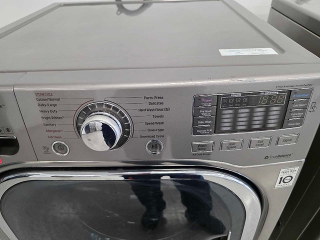 LG 27" Steam Front Load Washer - photo 2