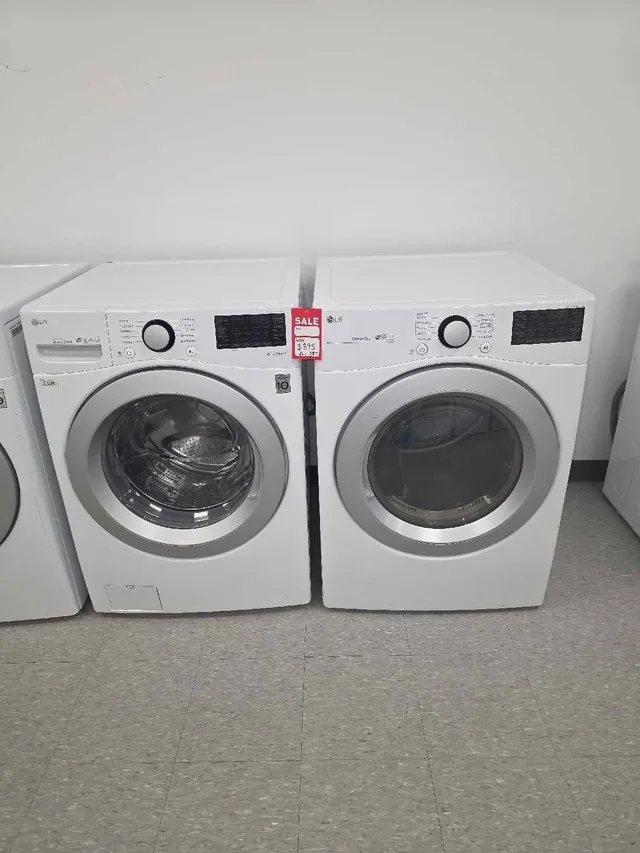 LG Smart Front Load Washer & Dryer Set
