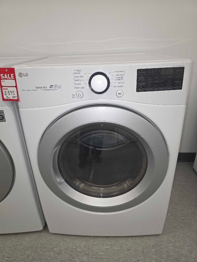 LG Smart Front Load Washer & Dryer Set - photo 2