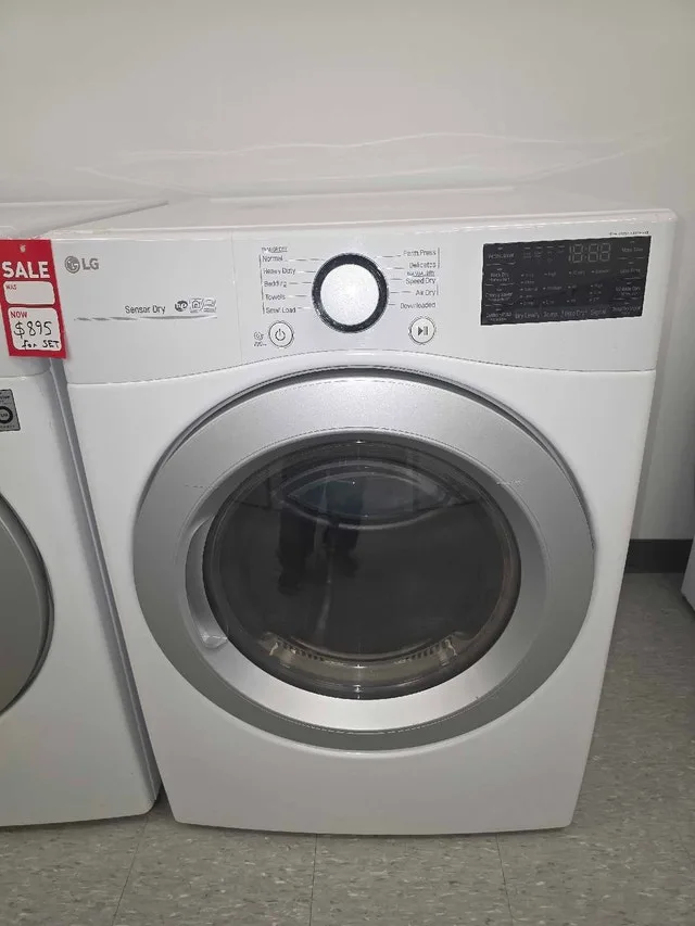 LG Smart Front Load Washer & Dryer Set - photo 2