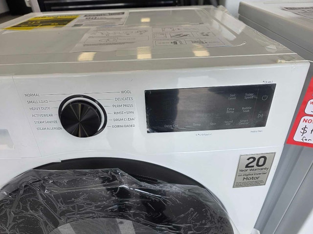 NEW Samsung 24" Stackable Washer & Dryer Set - 30% OFF! - photo 2
