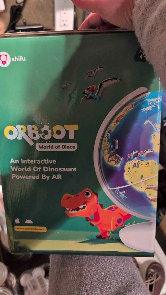 Orboot World of Dinos Interactive AR Globe